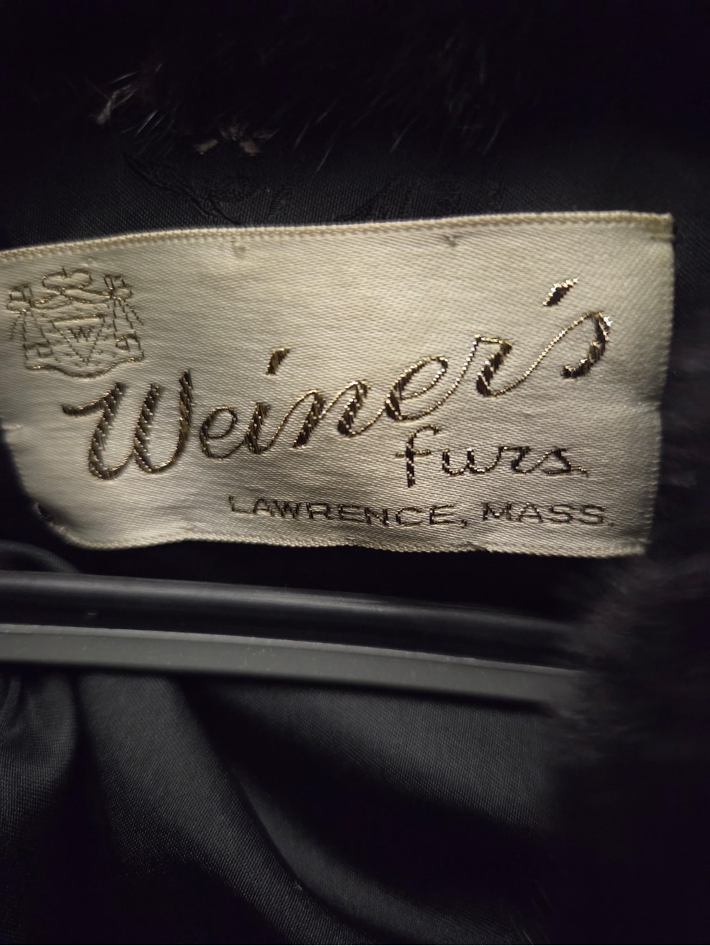 Woman’s Black Mink Fur Coat